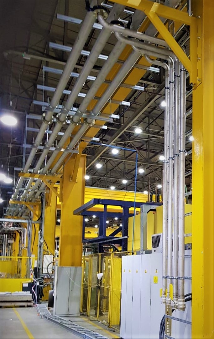enco_ltd's tweet photo. ENCO Ltd complete a new extension to an existing chilled water system. All site measured and prefabricated back in our 12,000 sq. ft. workshop, ready for our on-site installation team.

📩 enquiries@encoltd.co.uk 

#Welding #Pipework #SmallBusiness #LocalBus #WestYorkshire https://t.co/U1hgohJUrM