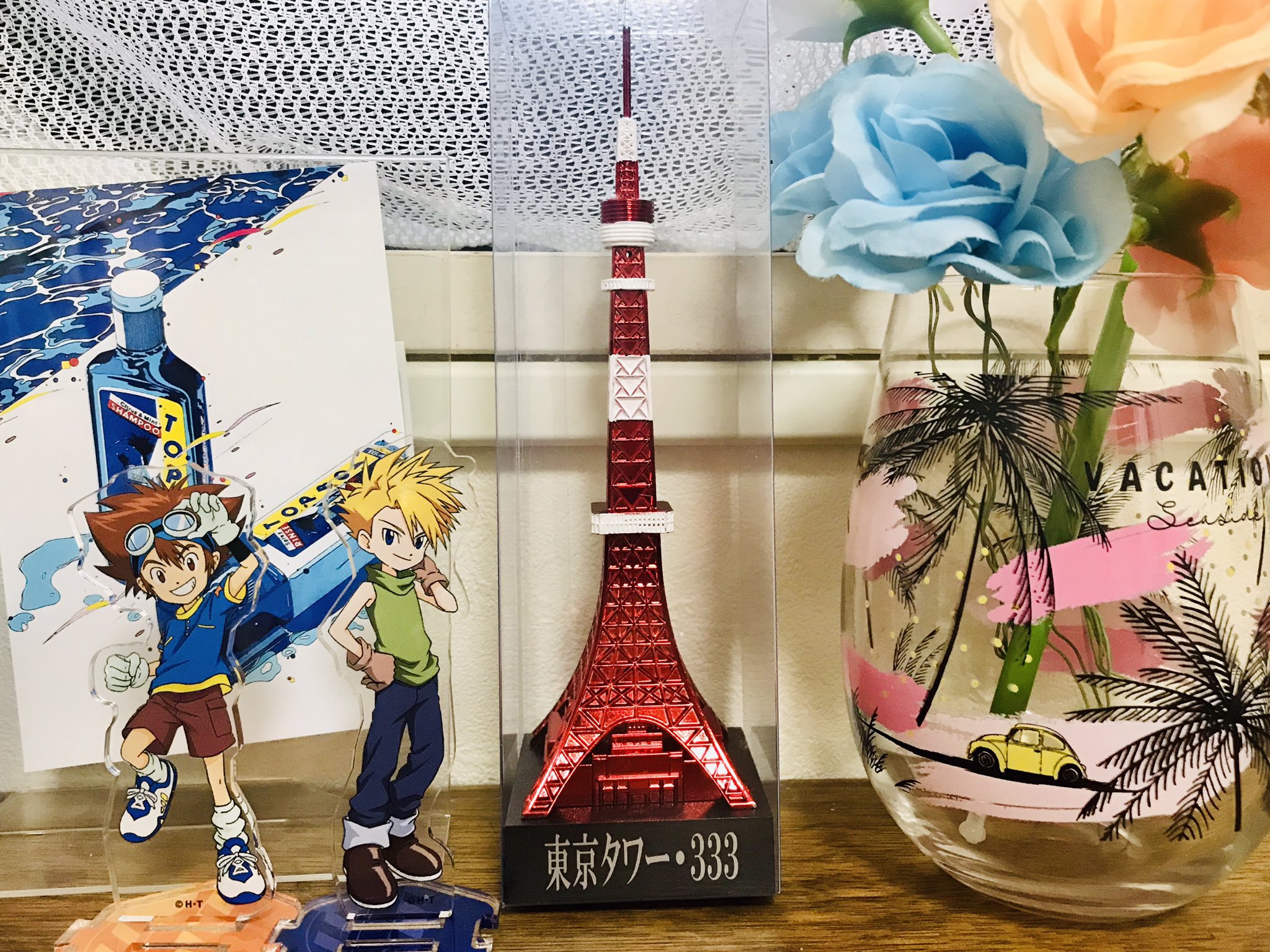 ゆきみ در توییتر 昨日で閉店した東京タワーのとあるお土産屋で買った東京タワーのオブジェ