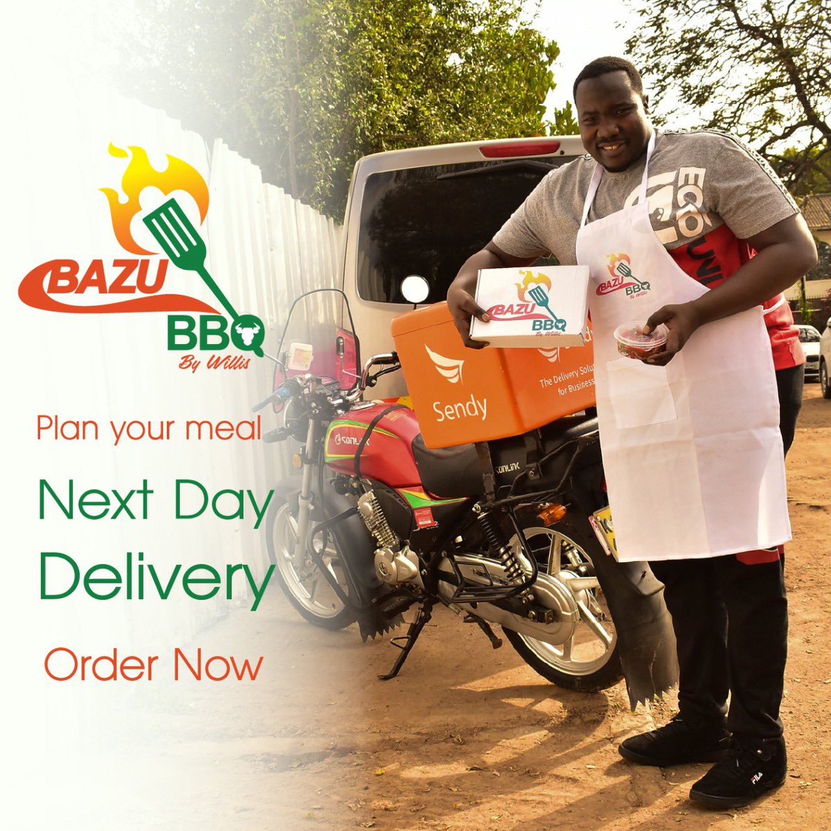 WillisRaburu's tweet photo. Order my brand new BAZU BBQ for next day delivery 

Order here: https://t.co/fFlMZabPp5 https://t.co/5OiL3gwuVz