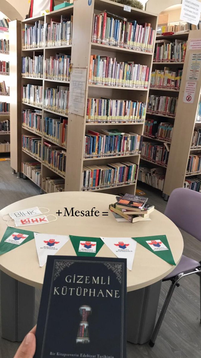IBornovaLib's tweet photo. Maskeli Paylaşımlar
#bornova #library #Mesafe #distance #Maske #maskenitak
#mask #HalkKütüphaneleri
#bby #etkinlik #activitiy
#bookstagram #kütüphanedeyim
#emeklikütüphaneci #bihk
@IBornovaLib https://t.co/UJsYle1vAm
