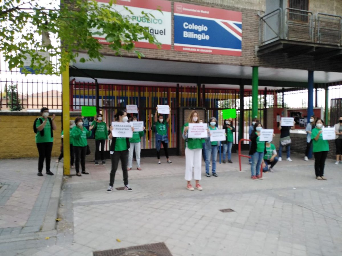 Segundo día #HuelgaEducacion 
La salud no se improvisa #AyusoAguadoDIMISION 
Vallecas