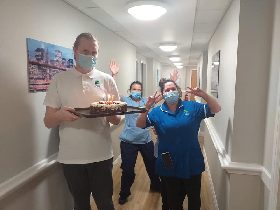 Fernlea: As you can see we are making good use of our wellbeing centre, it couldn't have come at a better time. We have also celebrated birthdays and enjoyed afternoon tea. Keep watching for more pics over the next few days as tomorrow its our famous continental breakfast