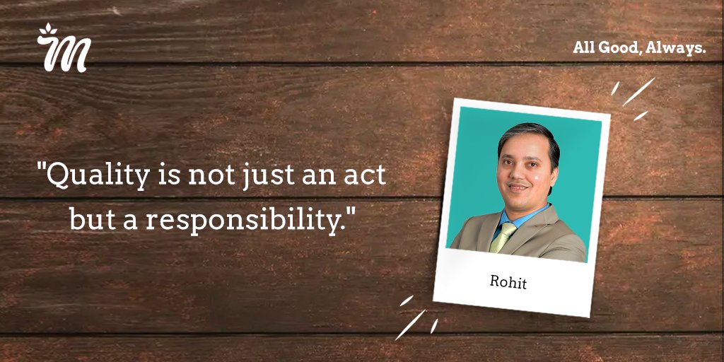 MunchiliciousIN's tweet photo. Meet Rohit M Pugalia, Co-founder and CEO, Munchilicious Granola, and our personal quality controller. He makes sure our consumers not only get the best quality products but also the best content and services.
#Munchilicious #AllGoodAlways #MunchiliciousMarvels #StartupLife https://t.co/K7gxMb3yT6