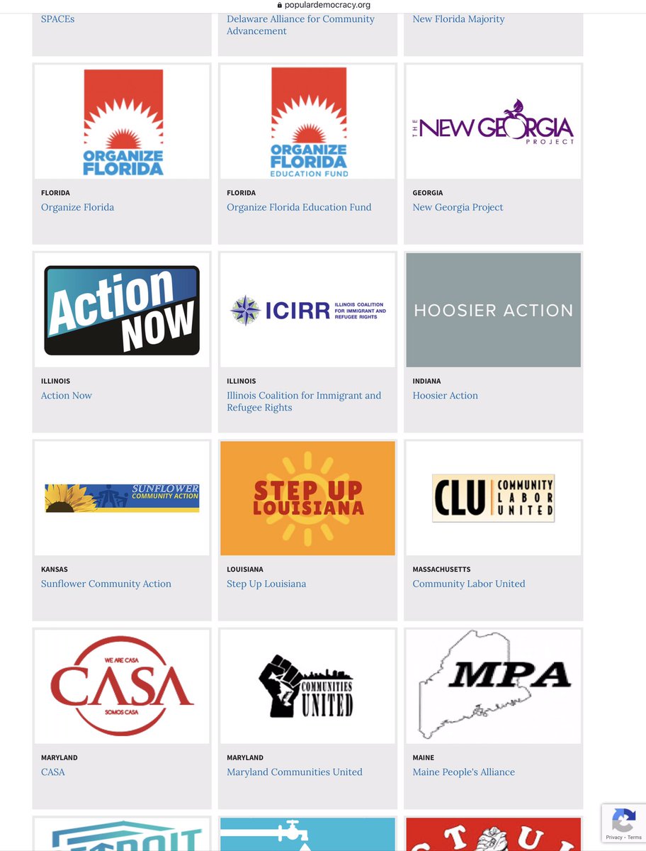 The Center for Popular Democracy has affiliates all over the country, with local branding, so they don’t sound like they’re part of a bigger, national project.