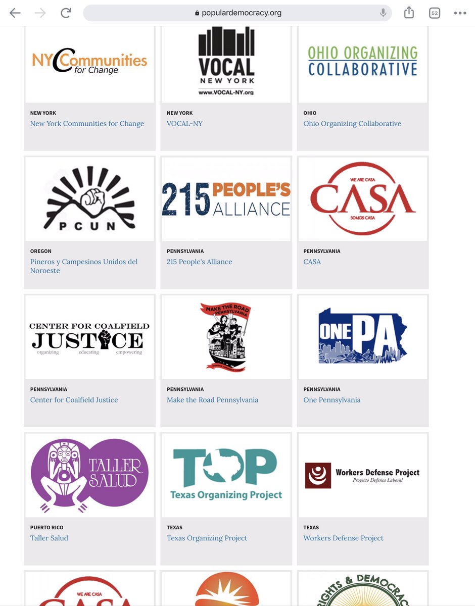 The Center for Popular Democracy has 55 national affiliate organizations with unique, local branding. They’re heavily tied into the movements that have been taken over by critical theory, and all of their most alarming, fringe policies travel together.