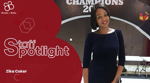 Brooksblakepr's tweet image. It's #staffspotlight today💃💃 The spotlight opens on 🥁🥁🥁🎊🎊 @zikaboo She is  hardworking and passionate about what she does. ⁣

Zika brings alot of positive energy to work. We can't forget she is the life of the party! 

Thanks for all you do Zika!⁣
#Spotlight #Zikaboo