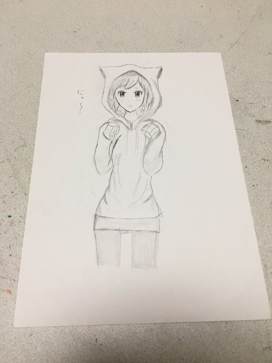 猫ポーズ