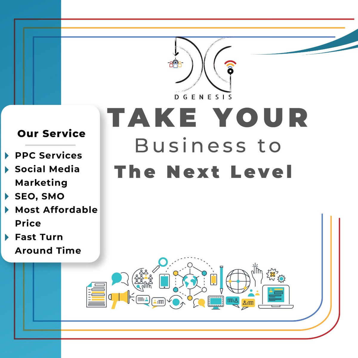 Dgenesis_in's tweet photo. Hurry and avail to our services and take your business to the next level🔝

Reach out to us
📩dgenesisdm@gmail.com

#digital #digitalmarketing #digitalmarketer #digitalmarketingexpert #digitalmarketingagency #digitalartist #digitalartwork #digitalwork #ppc #seo https://t.co/hUT95K9TcI