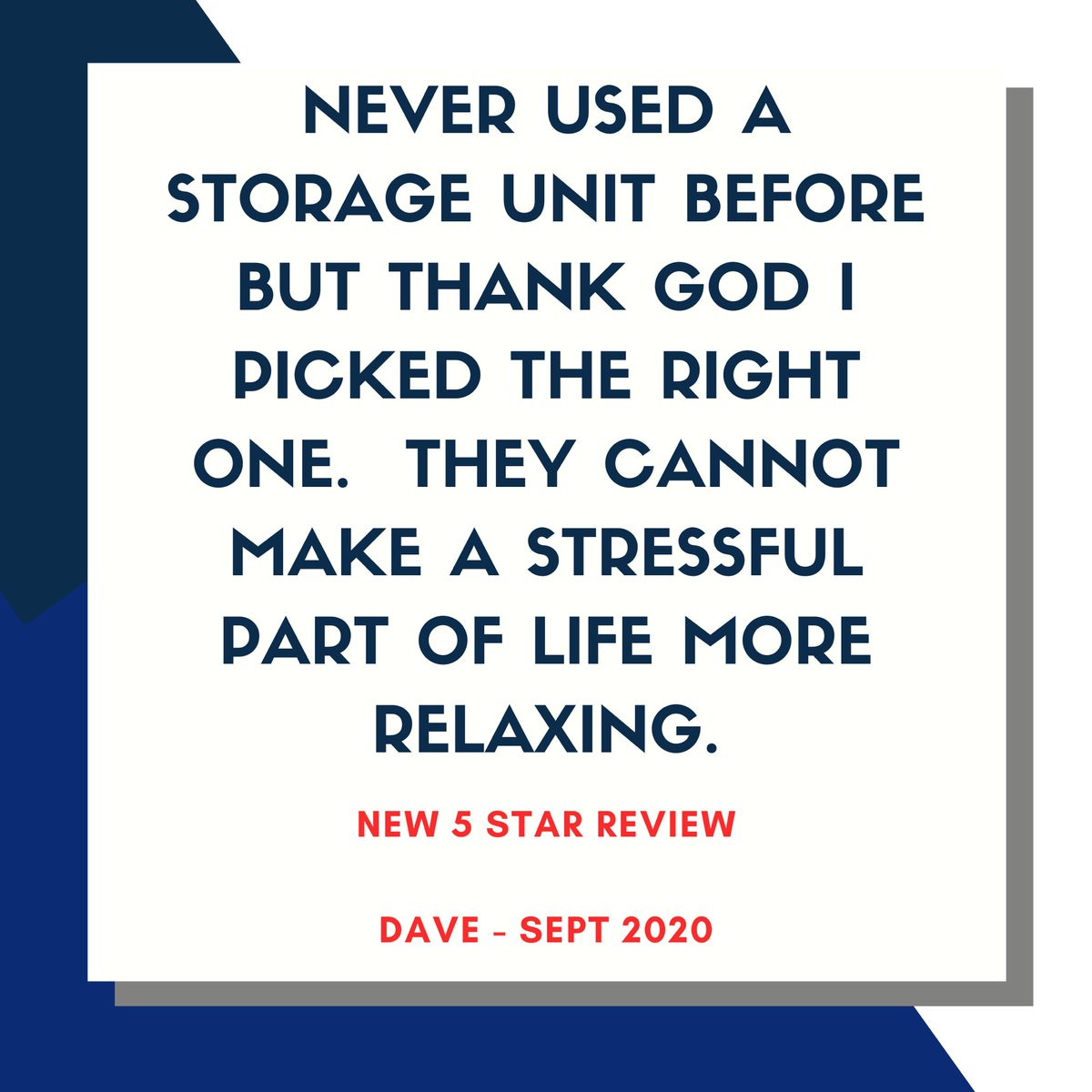 StoreGuardian's tweet image. Great to have these nice reviews come in, good lift for our team here.👍

#selfstorage #storage