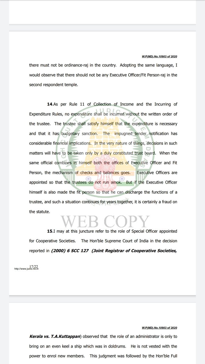 4. "The tender notification has been issued by an official who isstanding on this ice. Its tenuous nature has already been set out."