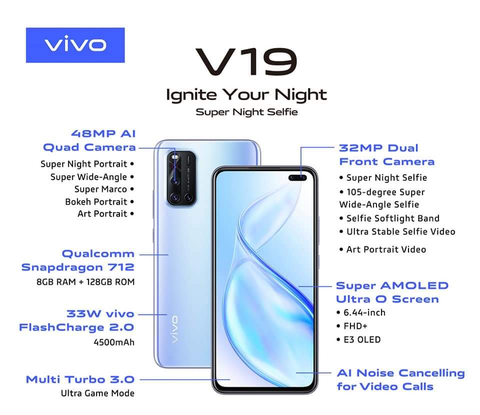vivo_Kenya's tweet image. Here's a recap of everything that makes the #vivoV19 stand out.

See anything you like?
#vivoSmartphoneKE
#LiveWithvivo
