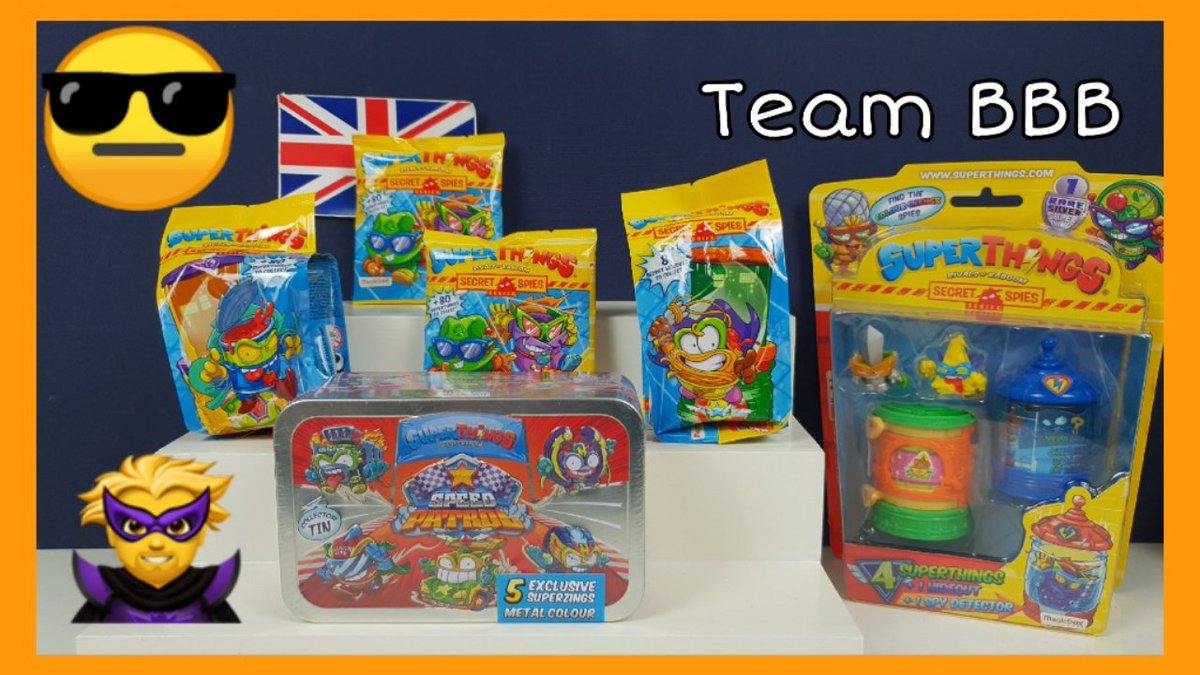 TeamBBB123's tweet photo. MORE SUPERTHINGS!
https://t.co/GaweE6GJ98
We have had a lot of people wanting us to open more of these.
So we got some more packs and a 4 pack and even an exclusive Collector Tin
#SuperThings #CollectorTin #Hideouts #BlindBag #SuperThing #SuperZings
@superzings @SuperthingsUS https://t.co/8ufJSjQx3t