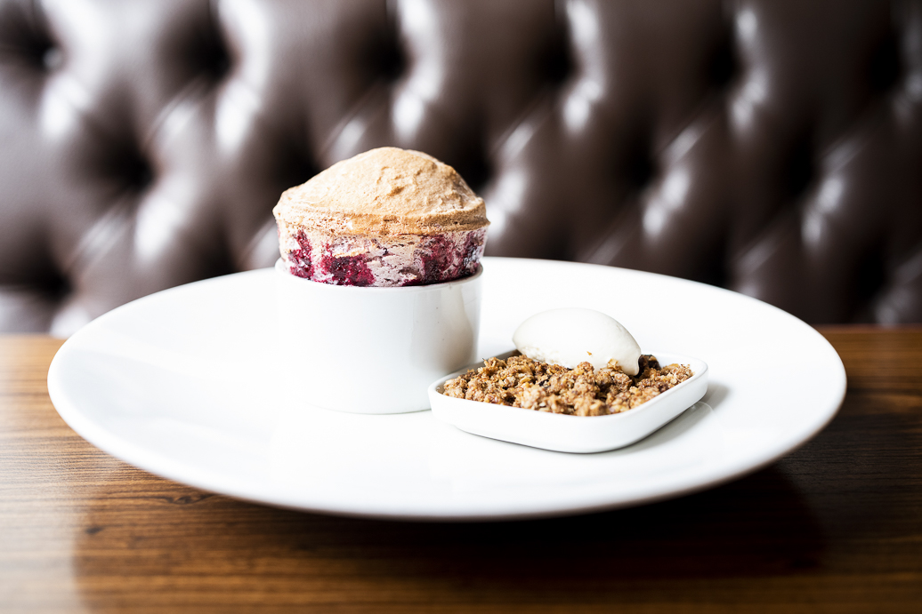 Apple Crumble Soufflé Single Origin Chocolate (*£1 donation)

#Brighton #BrightonFood #Restaurants #SuportLocal