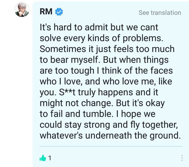 cuddlemin's tweet image. if comfort was a person it would be namjoon :(