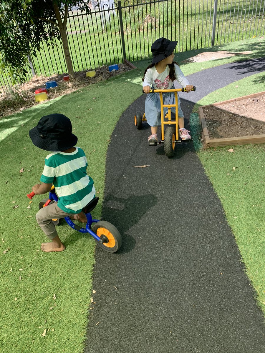 mrchristaylor22's tweet photo. Mr Taylor’s Driver Training Services!! Some safe driving lessons on the preschool lunch duty today! 🚲 @lyndall_hayton @Ly_Huynh_ @BecWest81 @nathdavis11 @Bonnyrigg_PS @InspiredEducat1 https://t.co/LcyUge2t0c