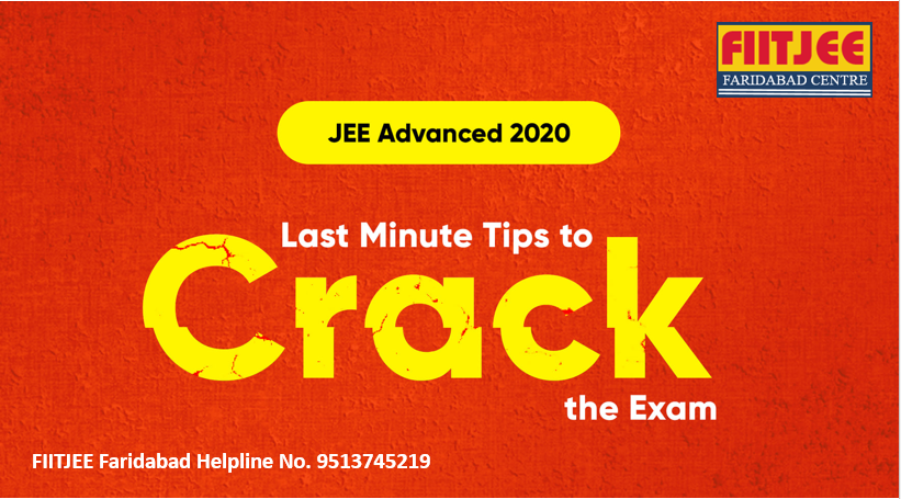 FIITJEEFBD's tweet photo. JEE Advanced 2020 – Last Minute Tips to Crack the Exam
Read More: https://t.co/wZ9TcghCTh https://t.co/OhXojTDpdW