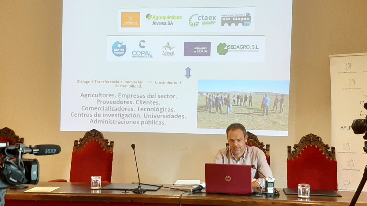 CTAEX_CIT's tweet photo. 📢Hoy estamos en Coria en la Jornada de Presentación de Resultados  del #GrupoOperativo  #ECOPRADERAS  🌾 @EIPAGRI_SP  @redrunacional @Junta_Agricultu  #Extremadura 
👉https://t.co/W2Hre5UtUh https://t.co/aaHI5JthSv