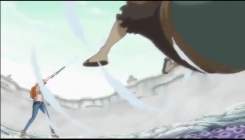 Elle nous a aussi montrée quelle pouvais créer dés coup de vent nommer gust sword