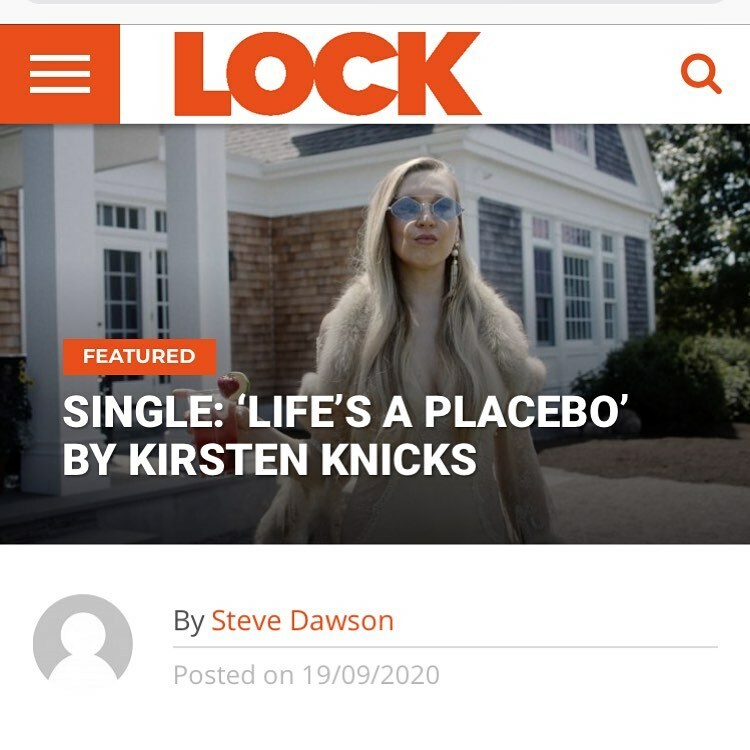 Another review for @lock_magazine done on <a href="/kirstenknick/">Kirsten Knick</a> debut release Life’s a Placebo. Great slice of dreamy indie pop 🙌 instagr.am/p/CFePfqXnvoW/