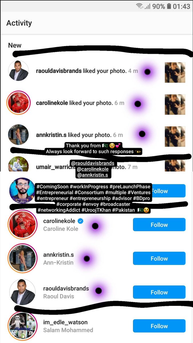 UroojTKhan's tweet image. Thank you from 🇵🇰 😀💕
Always look forward to such responses 💫

@raouldavisbrands 
@carolinekole 
@annkristin.s 

#ComingSoon #workInProgress #preLaunchPhase #multiple #Ventures #entrepreneur #entrepreneurship #corporate #broadcaster #networkingAddict #UroojTKhan #Pakistan  🇵🇰😃