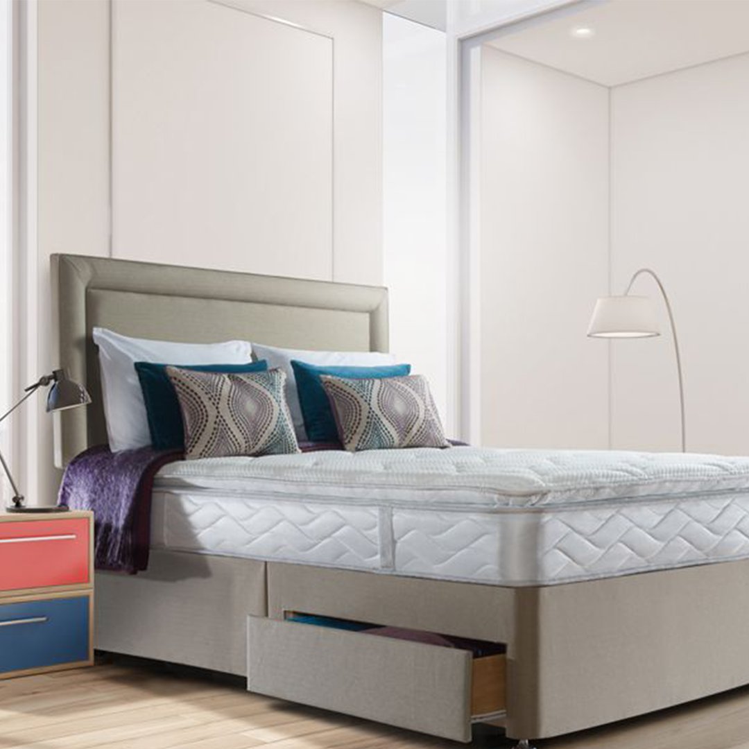 Julia from Hindhead is sleeping better than ever on the Sealy Posturepedic Pearl Luxury Pillowtop Mattress.  

“Quite simply the most comfortable bed I have ever slept on. Following a spine operation, I needed something really good and this is it!”