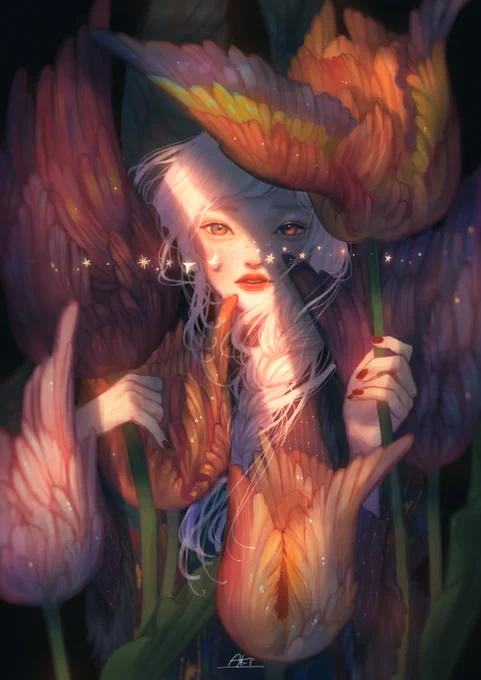 実らぬ恋は 遠い空に羽ばたいて #創作 #オリジナル https://t.co/9PxWTsxkZW 