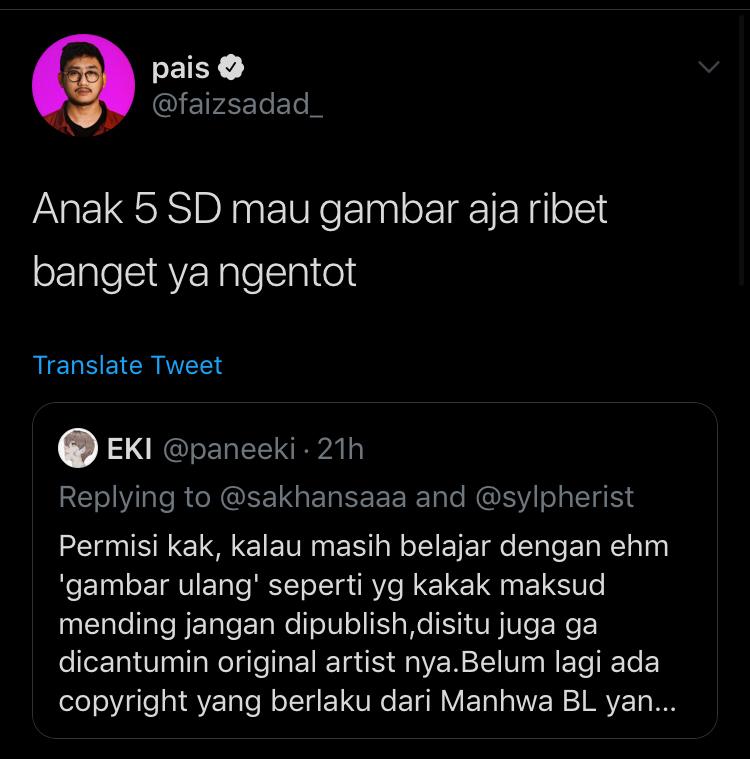 sisi mana yang benar sisi mana yang salah?mereka yang ngehina gina itu SALAH. cara kak pais ngegunain kata kasar dan secara tersirat merendahkan derajat artist2 muda indonesia juga salah.