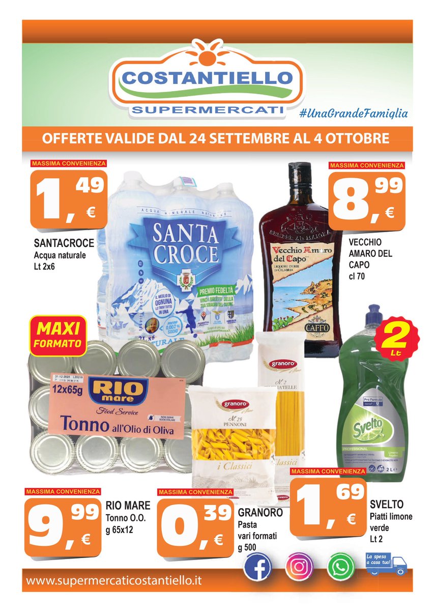 Costa_Shop's tweet photo. 🔔𝐕𝐎𝐋𝐀𝐍𝐓𝐈𝐍𝐎 𝐂𝐎𝐒𝐓𝐀𝐍𝐓𝐈𝐄𝐋𝐋𝐎🔔
🤩 𝐒𝐏𝐄𝐂𝐈𝐀𝐋𝐄 𝐒𝐀𝐍 𝐌𝐈𝐂𝐇𝐄𝐋𝐄 🤩 
📣𝐎𝐅𝐅𝐄𝐑𝐓𝐄 𝐕𝐀𝐋𝐈𝐃𝐄 𝐃𝐀𝐋 𝟐𝟒 𝐒𝐄𝐓𝐓𝐄𝐌𝐁𝐑𝐄 𝐀𝐋 𝟒 𝐎𝐓𝐓𝐎𝐁𝐑𝐄📣
👇👇👇
https://t.co/HQq0Whnr5y https://t.co/mcQlZg3MPO