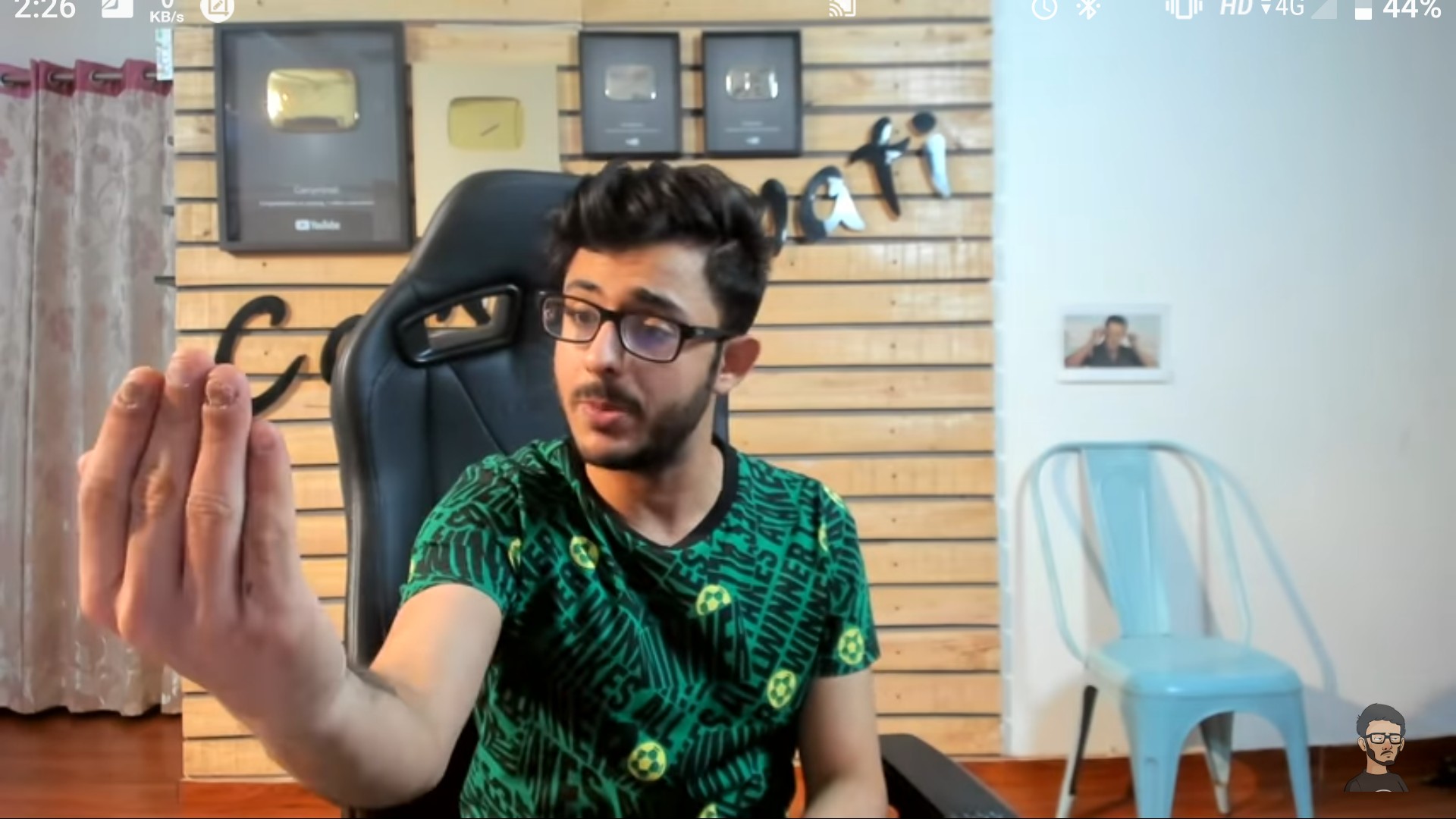 Carryminati chair new arrivals