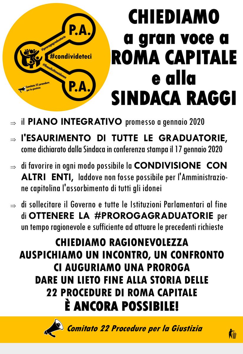 Luciateofili's tweet photo. @ConcorsoneRoma Oggi alle ore 16.00 sit in al Campidoglio #finoallultimoidoneo #prorogagraduatorie https://t.co/QJzwNecDuE
