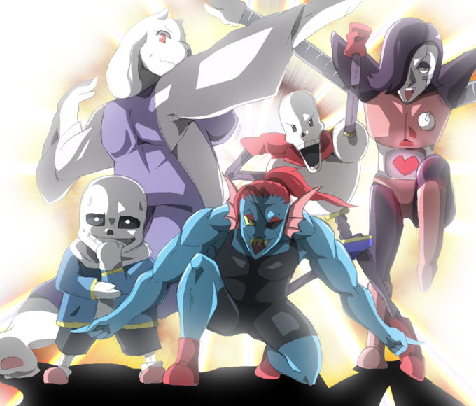 アンダインのtwitterイラスト検索結果