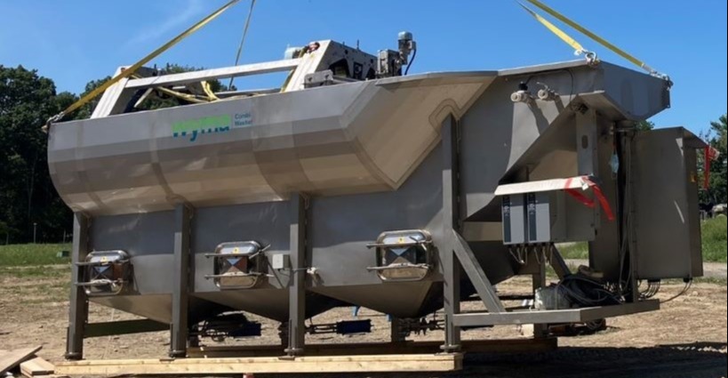 wymasolutions's tweet photo. A #Wyma Combi-Washer mid install at a line that processes medicinal roots, including #Ashwagandha, Isatis, Himilayan Danshen, Danshen, Licorice root, and much more. We are looking forward to seeing the end result! https://t.co/F9C8lORSRC