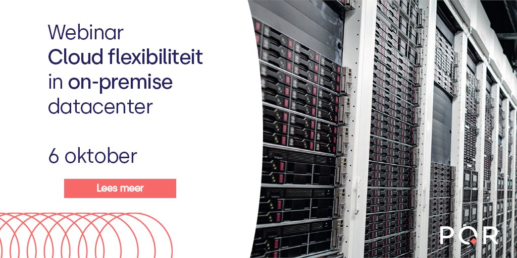 PQRnl's tweet image. Flexibiliteit en pay-per-use in uw eigen datacenter? Samen met onze partner HPE gaan we in op PQR Flexible Capacity, een flexibel hardware model, inclusief services, op basis van pay-per-use hubs.ly/H0wBqkV0

#pqr #rustmakers #hpe #greenlake