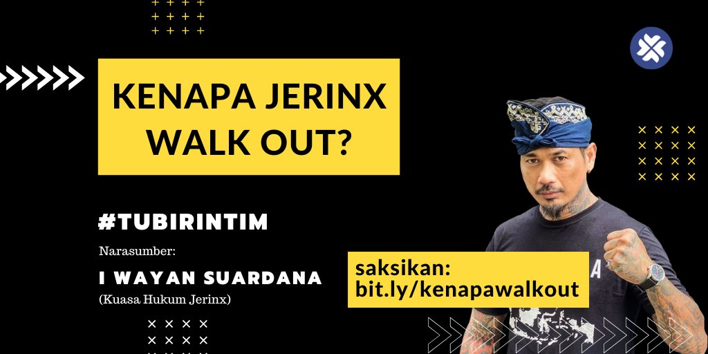 NgertiHukumID's tweet image. Masih penasaran kenapa Jerinx walk out pada sidang beberapa minggu lalu?
.
Simak pembahasan selengkapnya dalam #TubirIntim
Bersama: I Wayan Suardana (Kuasa Hukum Jerinx)
.
Mari menyimak dengan baik!
.
#walkout #jerinx #ngertihukum #ngertihukumid