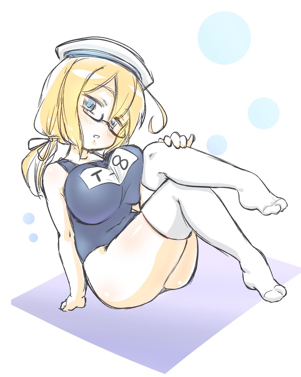 艦これ あんまりにもお仕事暇だったので艦これのはっちゃん描きました 艦これ ぬかりのイラスト