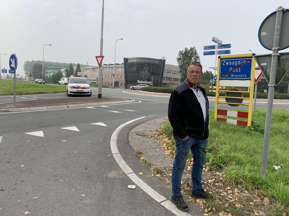 Zwaar ongeval met fietser Zwaagdijk; 'Je kon erop wachten'..