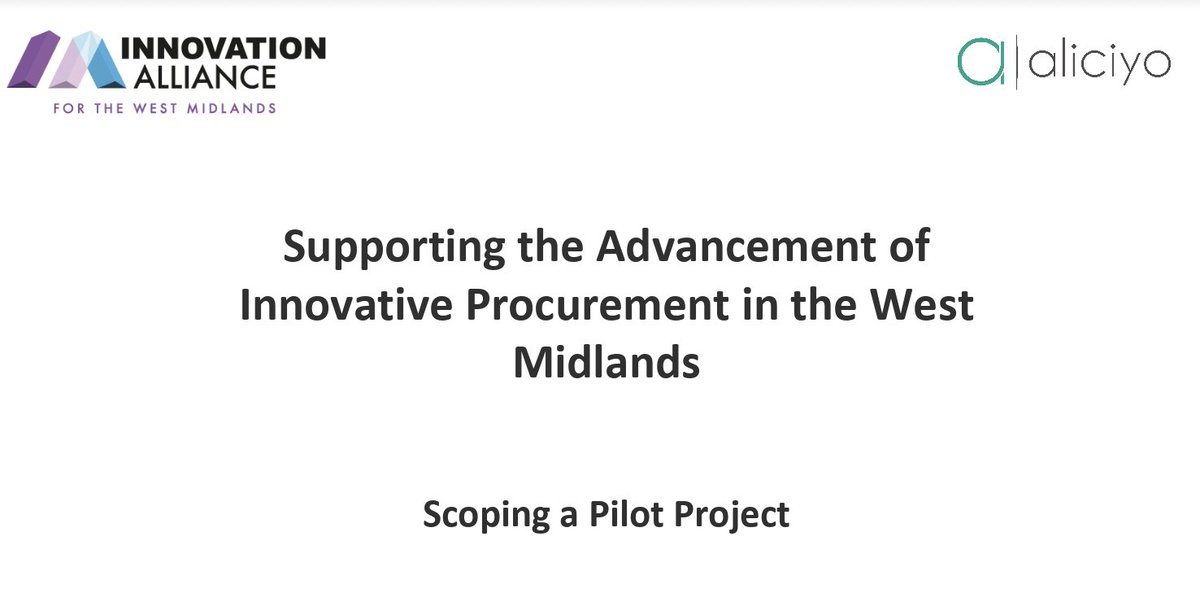 InnovationWM's tweet photo. Thanks to @bethanbishop for kicking things off with a fascinating overview of the potential and challenges of supporting the advancement of #innovative procurement in the #WestMidlands. #InnovationWM https://t.co/BOyX8GonUg