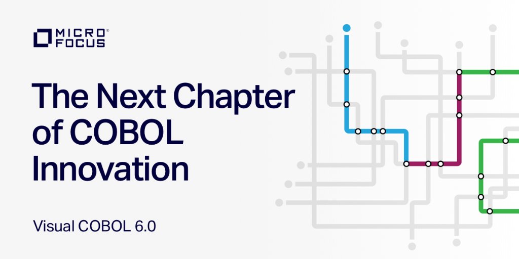 MicroFocus's tweet photo. If you missed the official @MicroFocusCDMS #VisualCOBOL 6.0 launch webinar, please feel free to watch the on-demand version ft. @ScotNielsen @EdAirey @APRAAMCOS https://t.co/QwaMl0huH8 https://t.co/6p8rt0SMRF