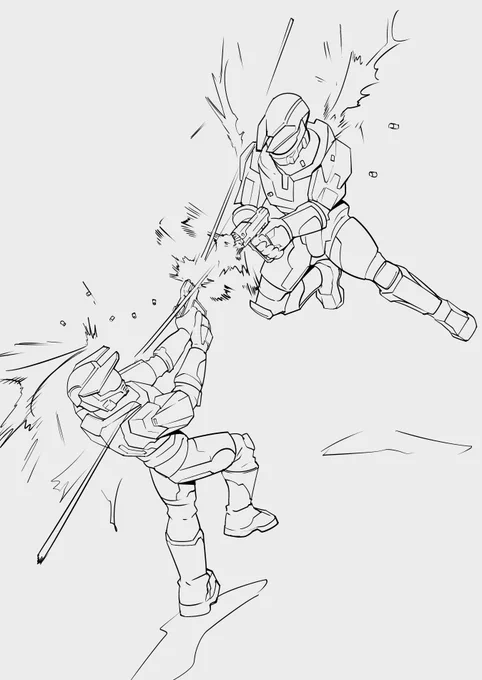 I should be sleeping but here are some bois doing some 1v1. 