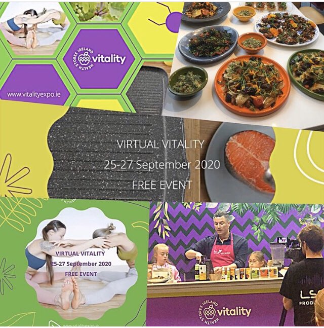 #weekendvibes 
Let’s celebrate passion for health, wellbeing and sustainable living. This weekend we invite you to 
All Virtual <a href="/vitalityexpo/">Vitality</a> content, classes, FREE all weekend long from vitalityexpo.ie 
#wellness #health #fitness #healthylifestyle #selfcare  #irishfitfam