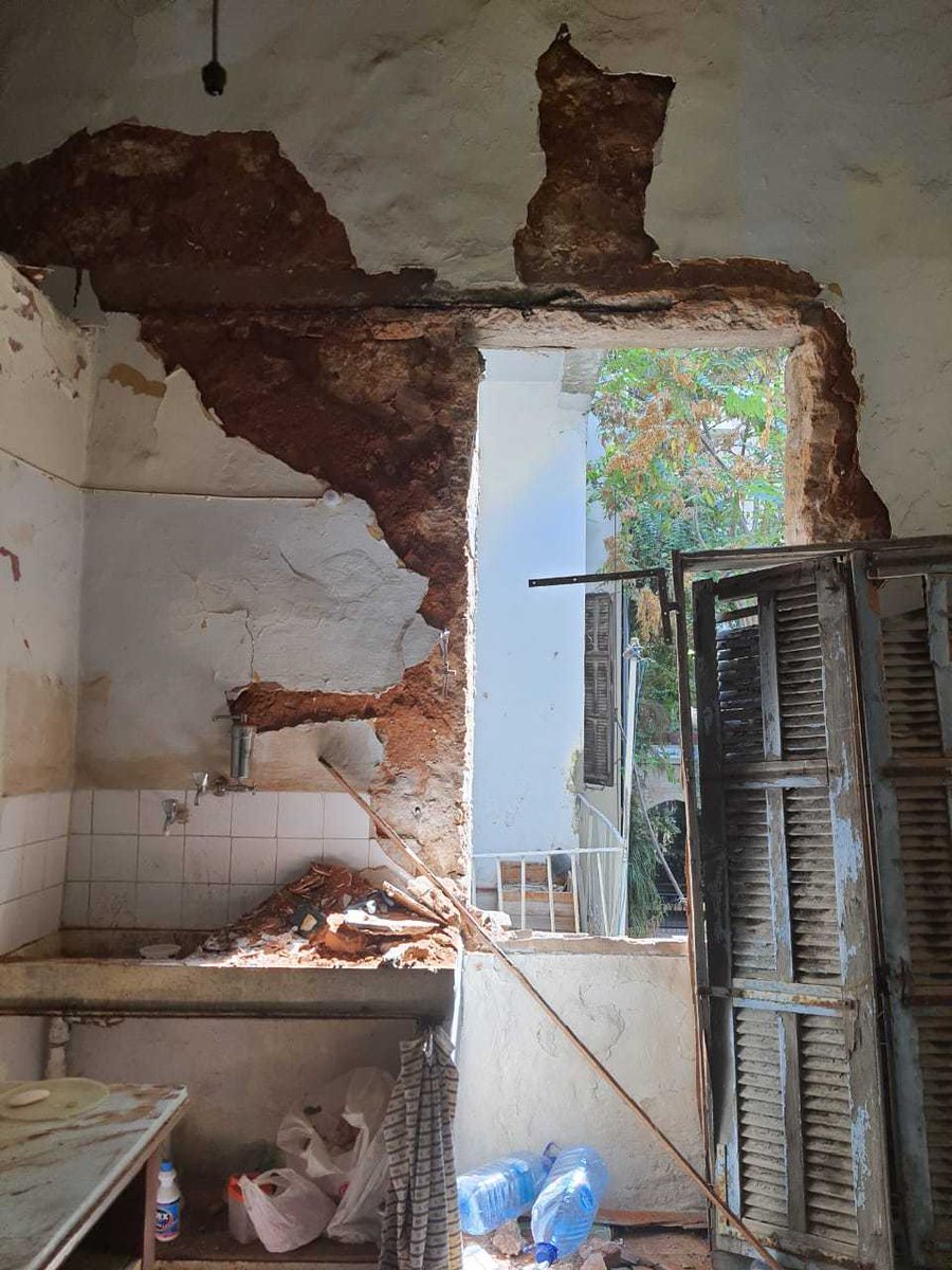 employees_n's tweet photo. Our first donation went to Mr. Shawki Khoury in order to renovate a heavily damaged house in the Gemmayze area. Check out his work on https://t.co/T2R2iopRwN https://t.co/MpXEW330W3