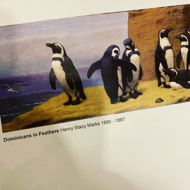 kesbathpreprep's tweet photo. Year 1 have been investigating Penguins with Mr Willison in their Art lesson. They looked at a painting by Henry Stacy Marks and made crested penguins from New Zealand. 

Which penguin would you pick?

#KESBathCreativity #SeeInSideKES #TheAdventureStartsHere https://t.co/fAADtLnRUz