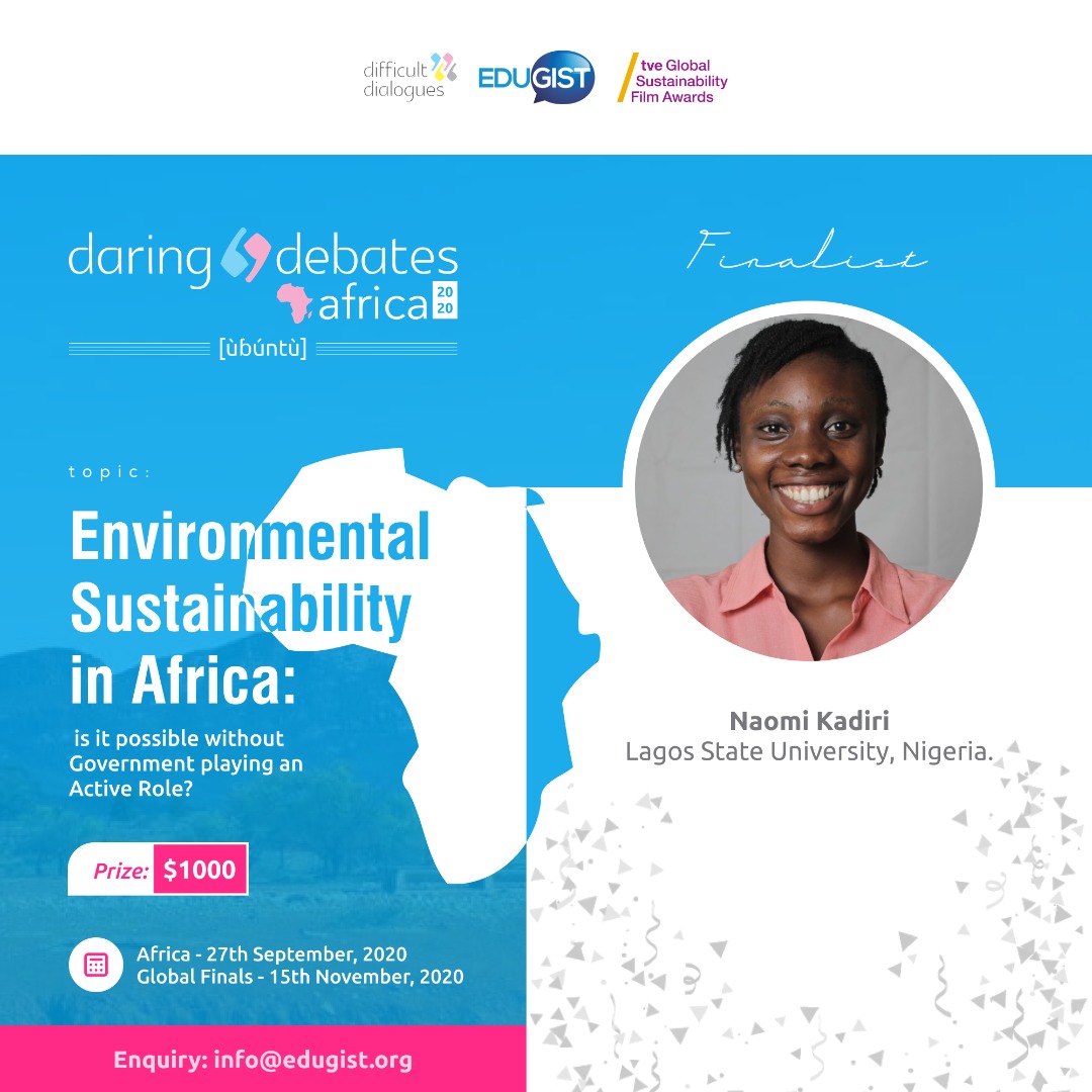 Edugist's tweet photo. #TeamLASU
Lagos State University, Nigeria @LASUOfficial
Odetunde Aishat and Naomi Kadiri representing.
@AJEnglish
#DaringDebatesAfrica #Sustainability #ClimateAction #Africa https://t.co/jbPoPPOQcK