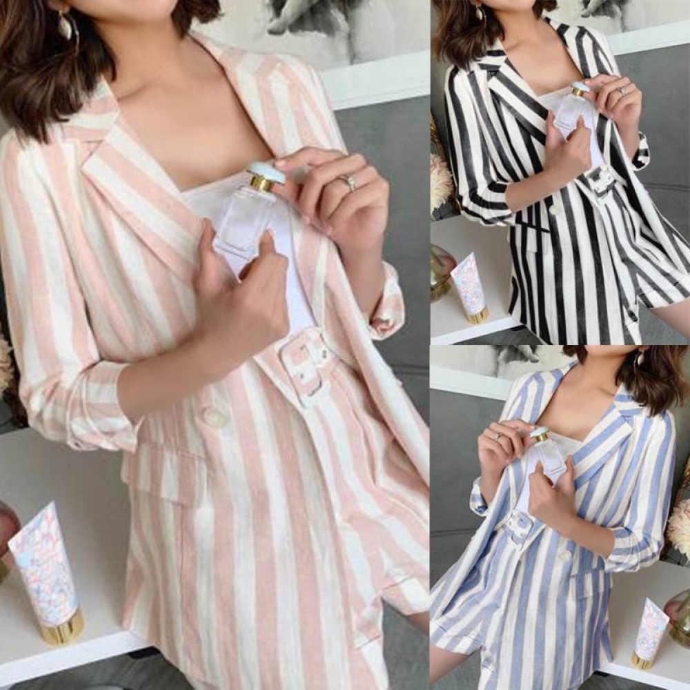 closetspree's tweet photo. #bbw #ootd Women's Striped Jacket with Long Sleeves https://t.co/3SSxDkLLHc https://t.co/6vtWO96VWT