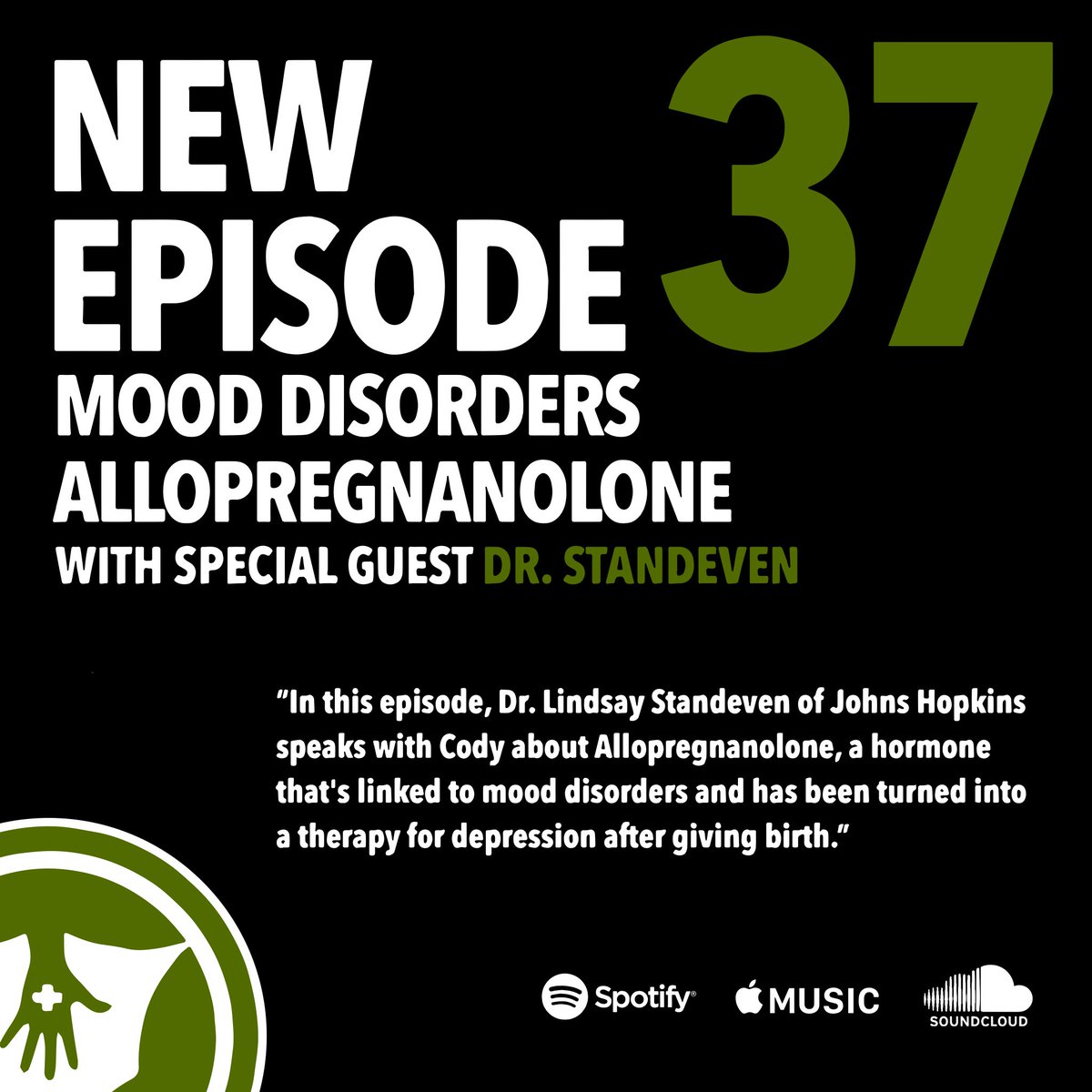 againstdisease's tweet photo. Guess what? There is a NEW way to treat postpartum depression. Listen to our latest episode with Dr Standeven for more details! #PostPartumDepression #WomenInMedicine #MedTwitter #motherhood https://t.co/Cx69GSV78S