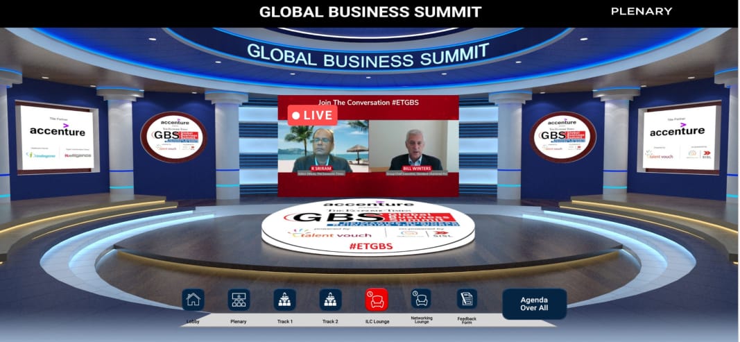 It's an honour to listen the insights of Mr. #BillWinters, Chief Executive of Standard Chartered on big shifts in financial sector live on @ET_GBS.
 #ETUnWired #ETGBS