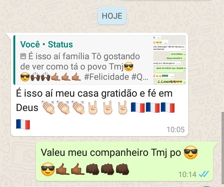 JCalcanhar's tweet photo. Agradeço a cada um que tem me apoioado família Vocês estão fazendo de mim um homem mais feliz Espero trazer a mesma alegria pra vocês Tmj 😎😎🤝🏼🤝🏼🤝🏼🙌🏾🙌🏾🙌🏾🤙🏾👊🏿👊🏿 #Família #Gratidão #Felicidade #Satisfação https://t.co/K1n2oLP2v7