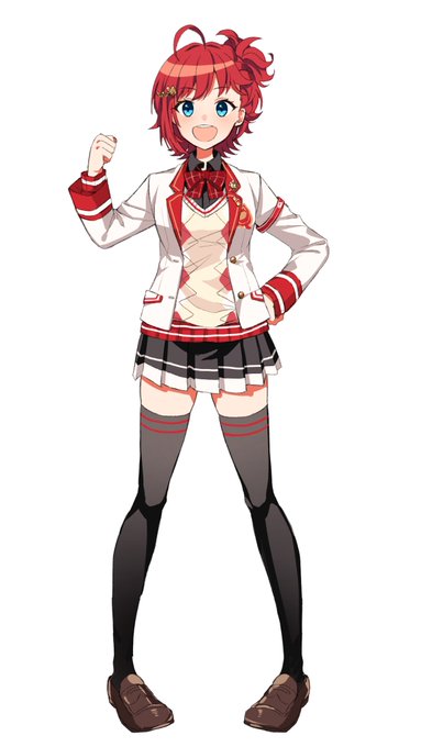 #にじさんじ五十音順に描いたら童田明治の時には画力上がってる説 #アカネ色の世界
4人目～～～
朝日南アカネちゃん!アニメ塗り練習 