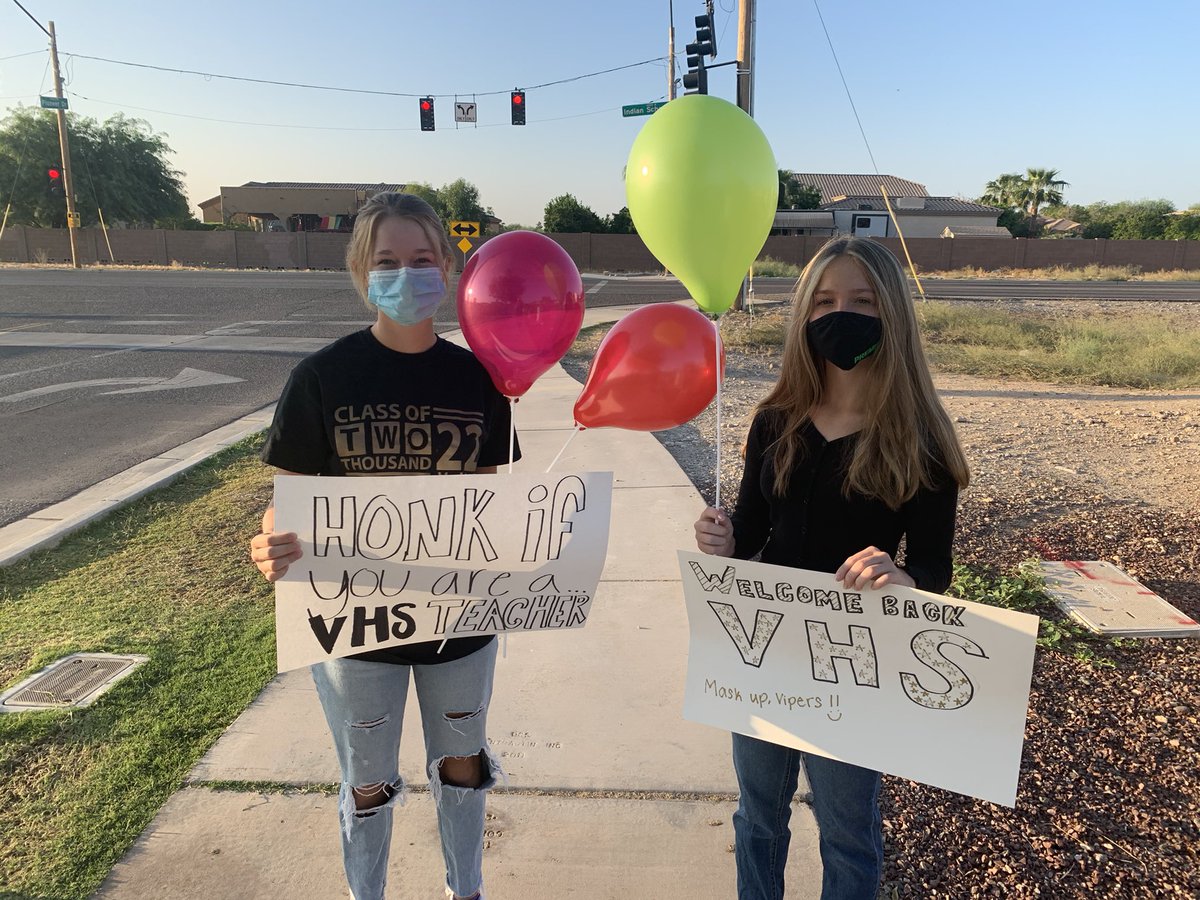 Welcome back, teachers! Shoutout to these amazing students!