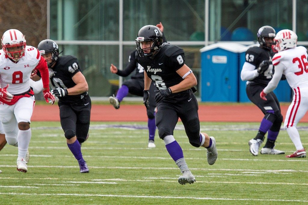 KenyonFootball's tweet photo. Rising JR LB Jimmy Lane:
Favorite athlete: Bo Jackson
First football memory: Running hill sprints in 3rd grade
Favorite Kenyon place: South Quad
Favorite movie: Anchorman
#WhyKenyon: Amazing coaching staff, athletic facility, academics and alumni network.
#GoLords #NextOneWins https://t.co/oPwC48ETZW